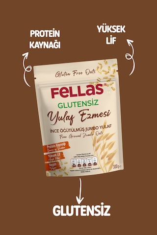 Fellas Glutensiz Yulaf Ezmesi 300 G