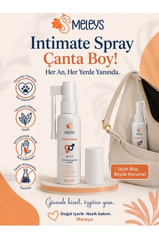 Meleys İntimate Genital Sprey 2 x 50 ML