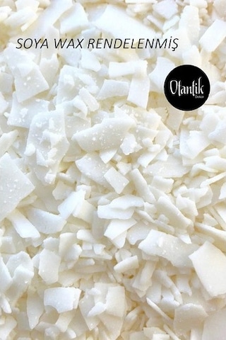 Soya Parafini Soya Wax 1Kg %100 Doğal Bitkisel Parafin Mum Yapımı (526441748)