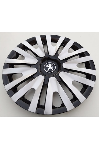 14'' Inç Peugeot Jant Kapağı 4 Adet Çelik Jant Görünümlü Renkli - Kırılmaz Esnek - /4911g9pejo/