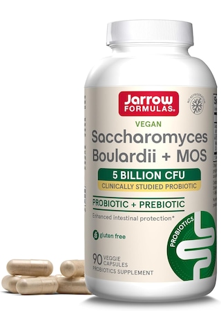 Jarrow Formulas, Vegan Saccharomyces Boulardii Probiyotik Mos