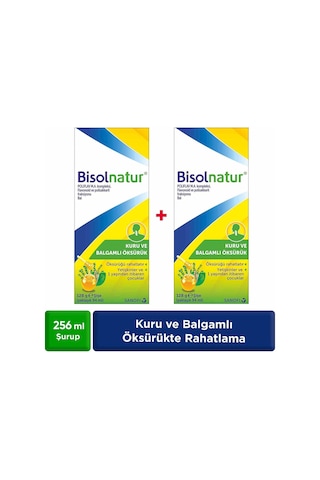 Bisolnatur Bitkisel Şurubu 128 Gr 2 Adet