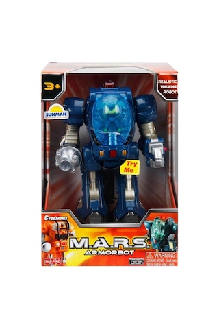 40497 M.a.r.s Sesli Ve Işıklı Zırhlı Robot