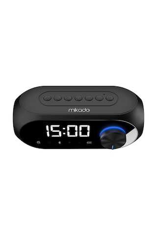 Mıkado Md-w7, Siyah, 5w, Fm Radyo, Usb, Aux, Bluetooth, Kablosuz, Taşınabilir, 1200mah Bya, Alar