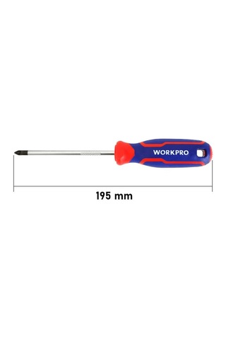 Workpro Wp221036 Pz1x100mm Cr-v Manyetik Profesyonel Yıldız Tornavida Fr Wp221036