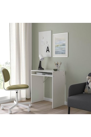 Ikea Torald Çalışma Masası, Beyaz, 65x40 Cm