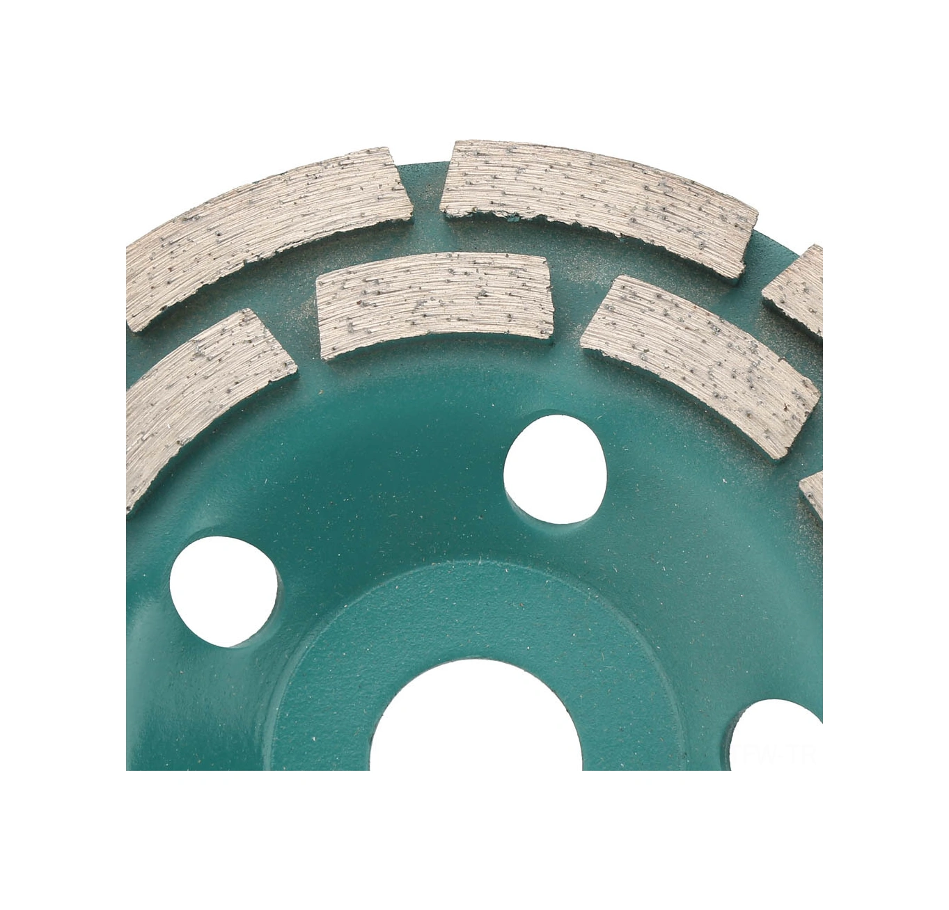 Tenfowee 125mm 22.2mm İki Satırlı Elmas Taşlama Tekerleği - Beton, Granit, Mermer İçin Dayanıklı, Yüksek Verimli Taşlama Ve Kesme