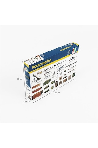 Italeri 0407s 1/35 Ölçek, Silahlar Ve Mühimmatlar, Plastik Model Kiti-52331