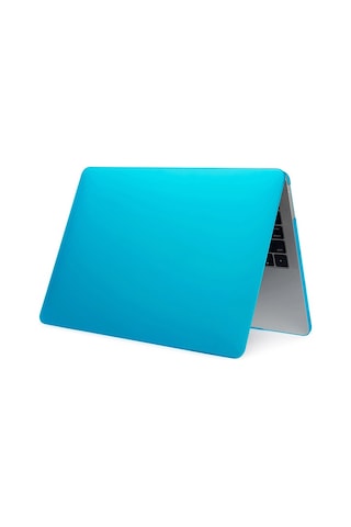 Ally Macbook Air 13 A1369-A1466 Kristal Kapak Koruma Kılıf Mavi