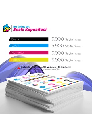 Canon T09 Uyumlu, Toner Takımı - Çipsiz / Canon İ-sensys X C1127p / C1127i / C1127if