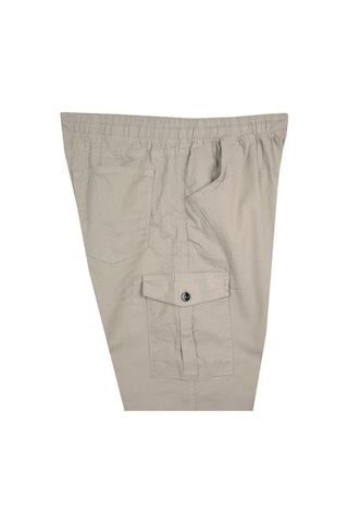 Kargo Cepli 100 Kilo-180 Kilo Arası Için Uygun Erkek Büyük Beden Gabardin Pantolon Taş