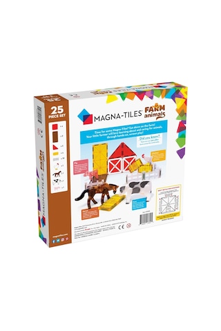Magna-tiles - Çiftlik Hayvanları - 25 Parça