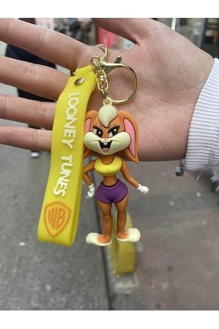 Looney Tunes Karakterleri Lolabunny Anahtarlık Çanta Süsü-2677