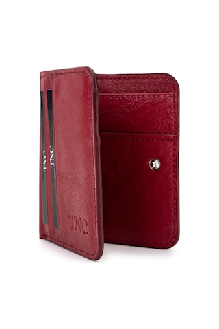 Tamer Tanca Unisex Hakiki Deri Bordo Kartlık 688 4052 Krtlk Sk25-26 Bordo Bordo