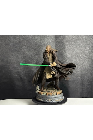 Star Wars Qui-gon Jinn Işıklı Light Saber -466