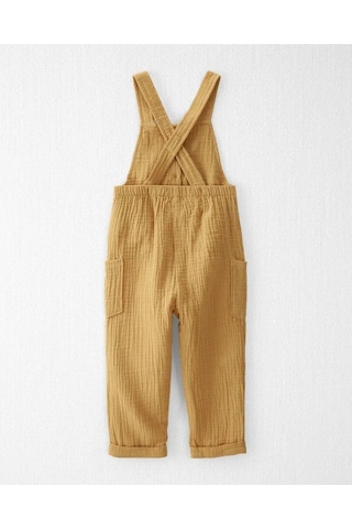 Carter's Yeni Doğanlar İçin Pantolonlu Muslin Tulum 144230103 Hardal Rengi