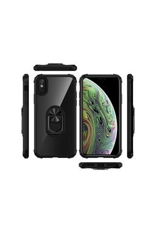 Apple Uyumlu iPhone Xs 5.8 Kılıf Zore Mola Kapak Yeşil