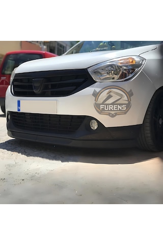 Dacia Dokker 2013-2021 Uyumlu H Lip Esnek Ön Lip 2 Parça Karlık Ön Ek Tampon Altı Dill