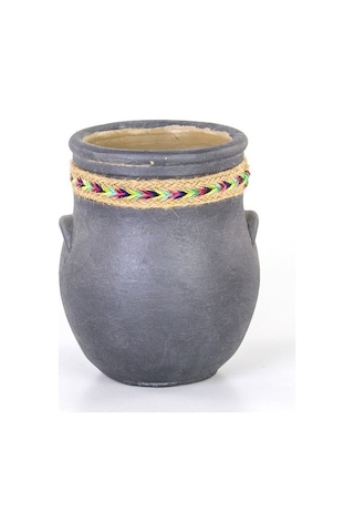 Euro Flora Küp Beton Saksı 15X24.5 Cm