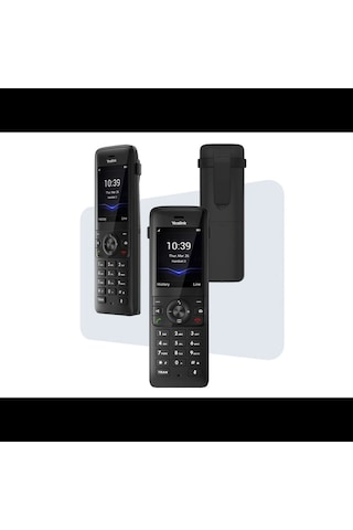 Yealınk W78h, Dect, Kablosuz Ip Telefon, Siyah, 2.4" Renkli Ekran, 30 Saat Konuşma, 400 Saat Bekleme