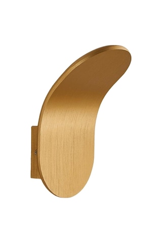 Homyl 5w Led Duvar Apliği Fırçalanmış Alüminyum Altın Altın