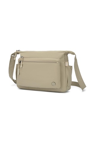 Smart Bags Mikro Poly Kumaş Postacı Kadın Çantası 3146 Vizon