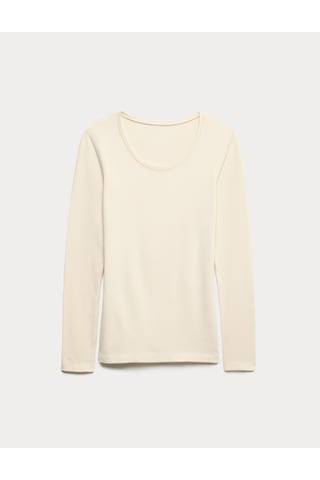 Marks & Spencer Heatgen Plus Uzun Kollu Termal Atlet T32009200 Krem