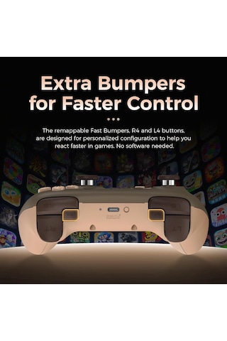 8bitdo Ultimate 2c Kablosuz 2.4g Oyun Kolu Pc Android