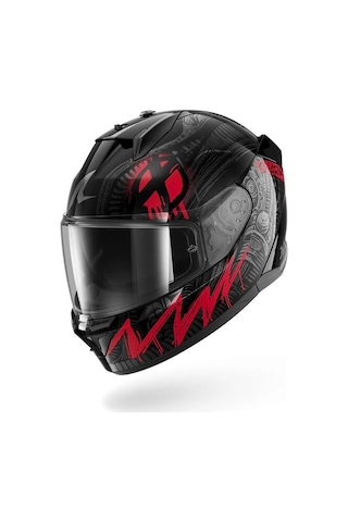 D-skwal 3 Shıever Kapalı Kask Motozilla Kırmızı