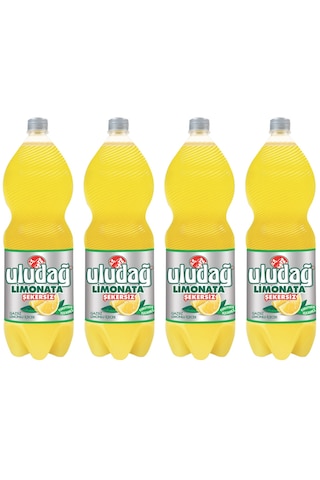 Uludağ Limonata Şekersiz 4 x 2 L