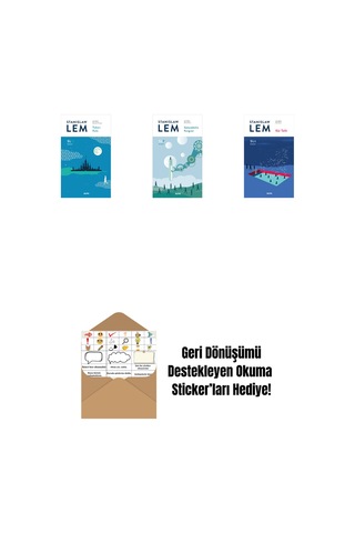 Yukarı Kale Sl11 + Gelecekbilim Kongresi Sl7 + Kör Talih Sl6 + Okuma Sticker'ları