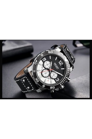 Megır 2084 Tüm Fonksiyonları Aktif Erkek Kol Saati Siyah