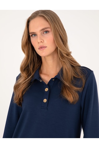 Pierre Cardin Kadın Lacivert Elbise Örme 50308163-vr033 Lacivert