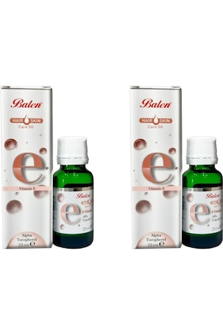 Balen E Vitamini Saç ve Cilt Bakım Yağı 2 x 20 ML