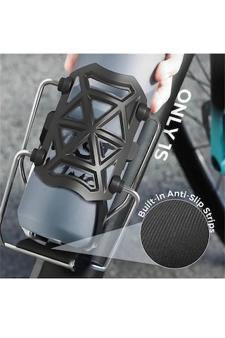 Bisiklet Motosiklet Atv Ve Scooter Uyumlu Matara Suluk Tutucu Gidon Bağlantılı Esnek Gövdeli Şişe Ap Çok Renkli