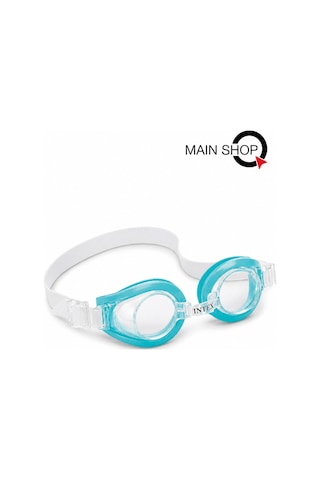 Mainshop Intex Çocuk Yüzücü Gözlüğü - 3-8 Yaş Buğu Yapmaz Ayarlanabilir Havuz Ve Deniz Gözlüğü M-55602