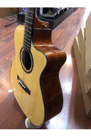 Champes Md-4108Ceq Üst Kalite Elektro Akustik Gitar-Şekilli Kasa