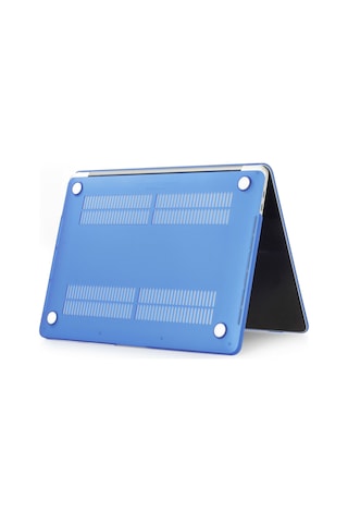 Arabulalaca Apple Uyumlu MacBook Pro 13.3'' A 1502 - A 1425 Kılıf Mat Doku Hardcase Kapak Mavi