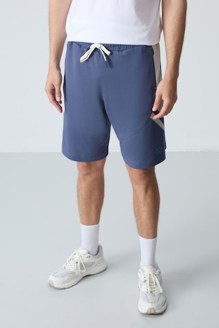 Tommy Life Petrol Pamuklu Kalın Yumuşak Dokulu Standart Fit Basic Erkek Şort - 81281 Petrol Petrol Mavisi