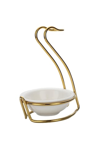 Suntek Ayakta Yemek Dinlenme Restoran Mutfak Hotpot Restoran Kuğu Şekli Altın