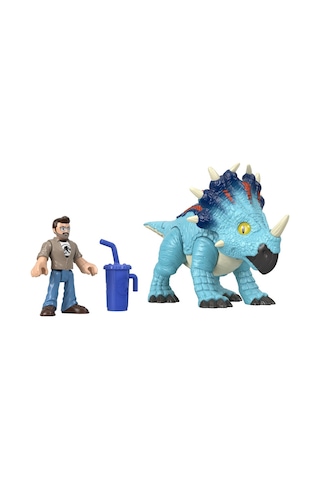 Imaginext Jurassic World Araçlar Pachyrhinosaurus & Lovary Gmr17