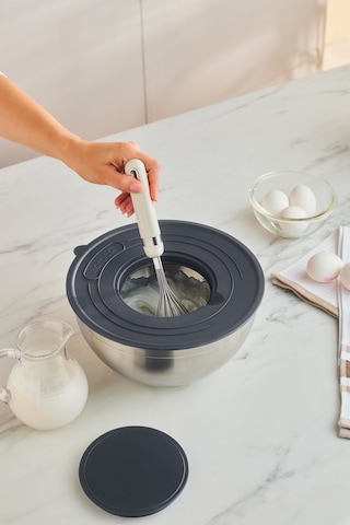 Karaca Kaia 9 Parça Rende Kapaklı Karıştırma Ve Saklama Seti Çelik Gümüş