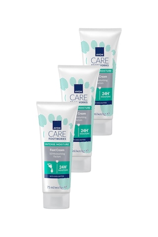 Footworks Yoğun Nemlendirici Ayak Kremi 75ml Üçlü Paket