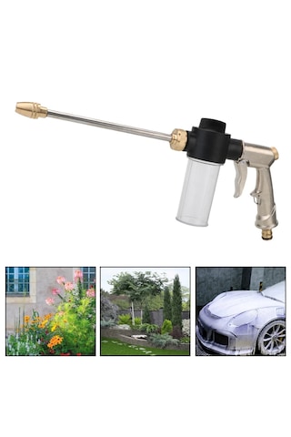 Venaliastore Köpük Su Tabancası Araba Yıkama Bahçe Sulama