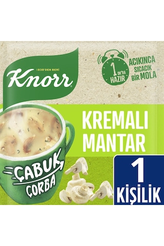 Knorr Çabuk Çorba Kremalı Mantar 19 G