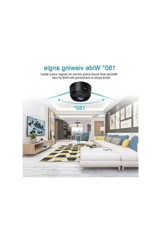 Flybuy Padalink Mini Kablosuz Güvenlik Kamera, Hd Gece Görüş, Hareket Algılama, Akıllı Telefon Bağlantısı