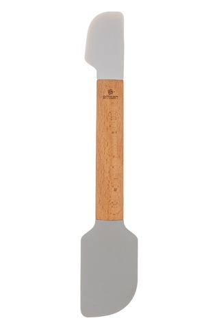 Emsan Soft Silikon Fırça Spatula Seti Gri