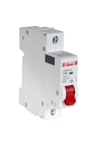 Himel 1x50A 4.5kA C Eğrisi Otomatik Sigorta