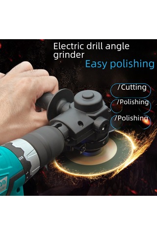 Shineyee Matkap Açısını Değiştirerek Kesme Ve Taşlama Yapar: Çevrim Bağlantı Kitı, Kesme Bladesi, Cila Aleti Seti