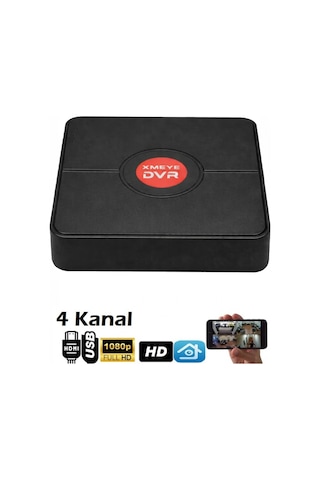 Securebox Sv7904ahd 4 Kanal 5ın1 Xmeye H.265 Full Hd 1080p Hibrit Dvr Kayıt Cihazı